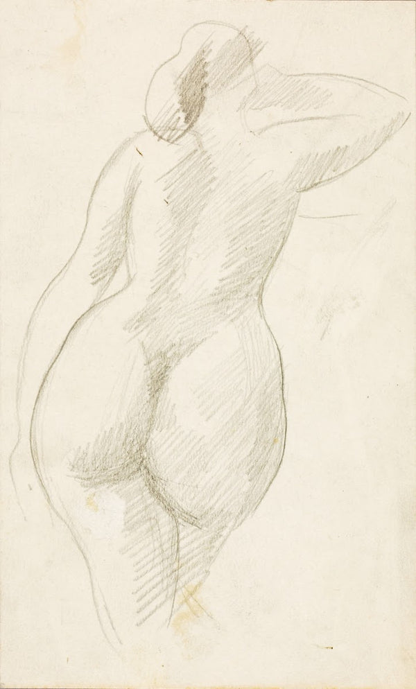 Back View of Female Nude
