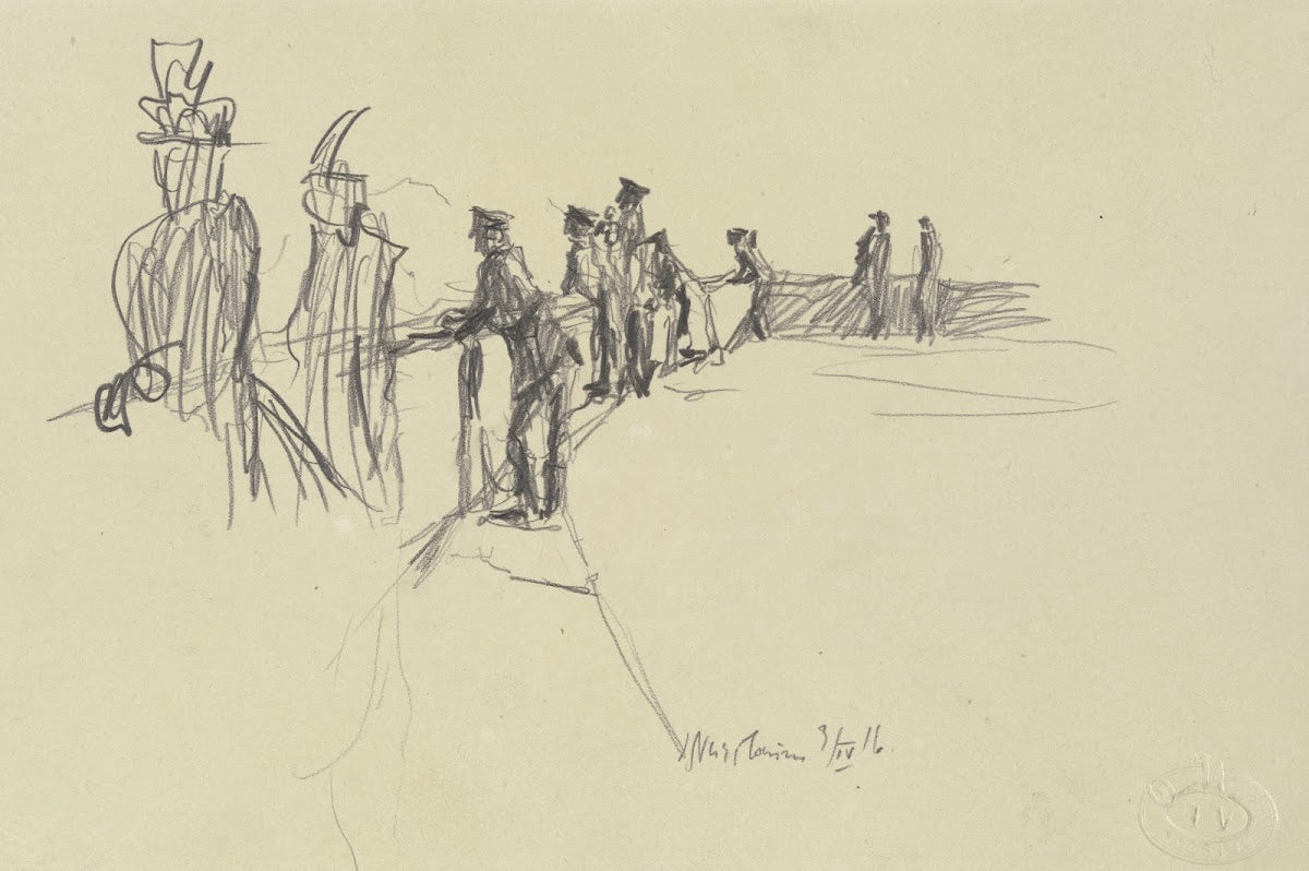 Street in Laon 1916