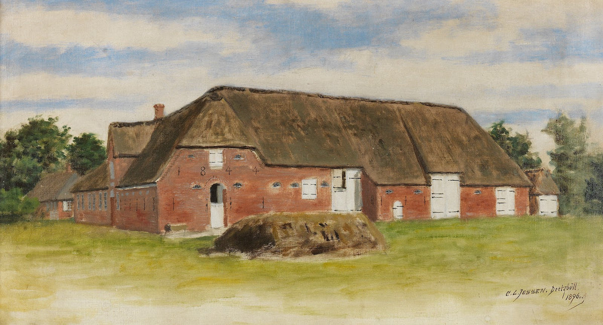 Gehöft in Deezbüll 1896