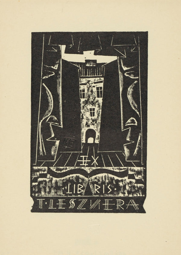 Ex libris T Lesznera 1941
