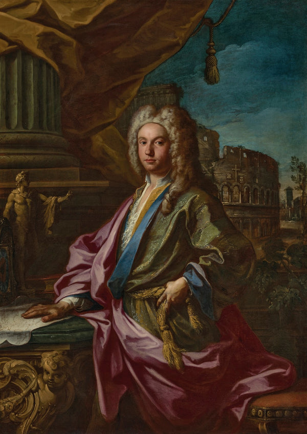 Portrait of George Parker 2nd Earl of Macclesfield PRS