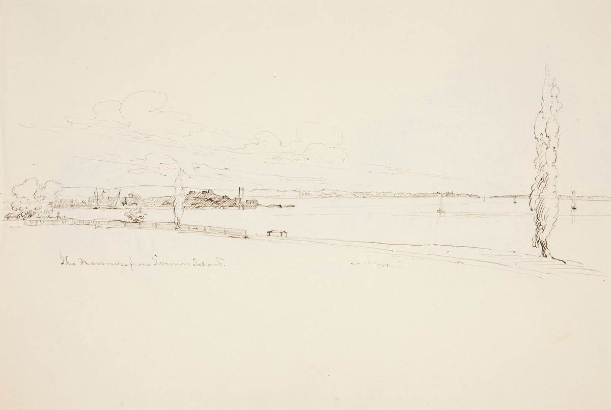 The Narrows from GovernorsIsland 19thcentury