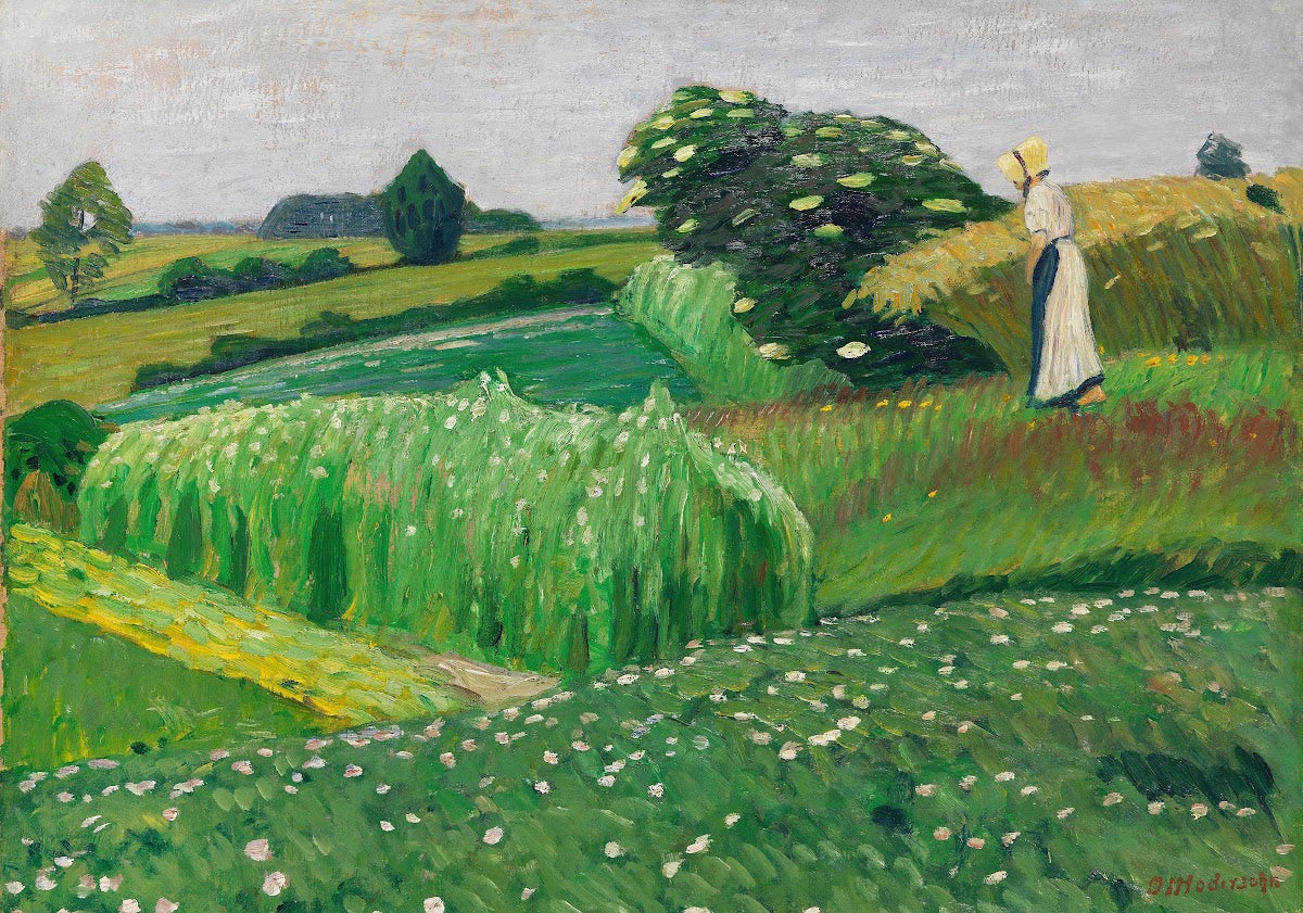 Sommerliche Wiesen bei Fischerhude 1912