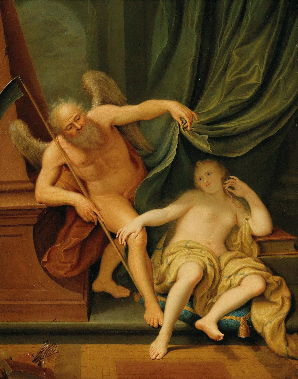 Allegory of Time revealing Truth