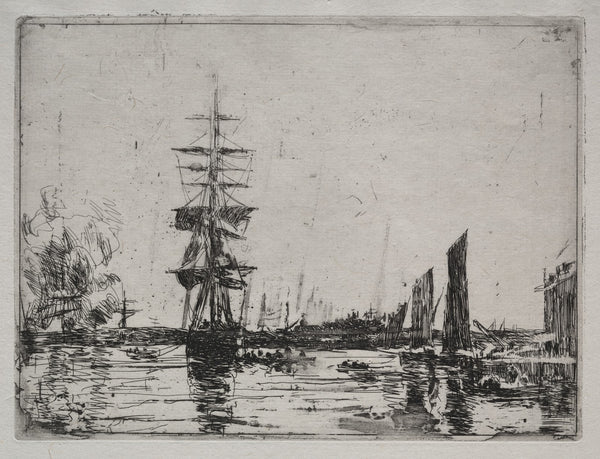 Boats at Anchor late 1800s