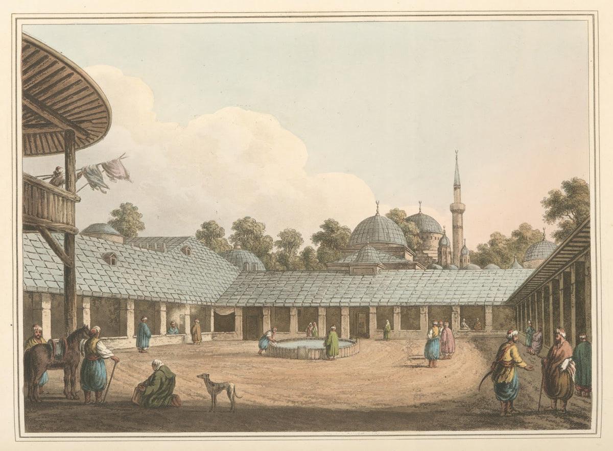 Caravansary at Borgas 1810