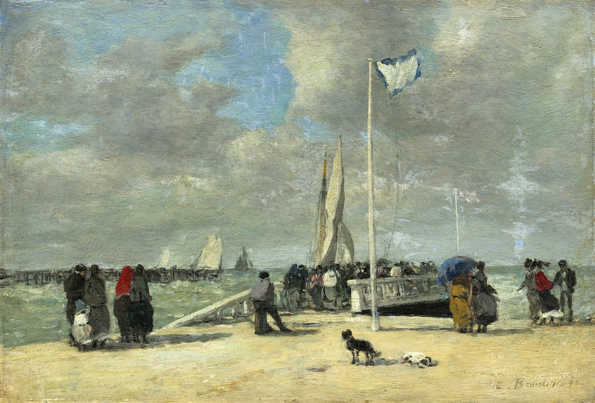 On the Jetty c 1869 1870