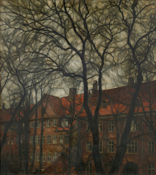 View Of Nørregade Copenhagen 1926