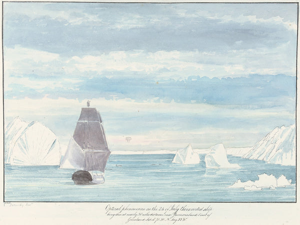 Optical Phenomenon of an Inverted Ship on the Horizon near the Coast of Jamesons