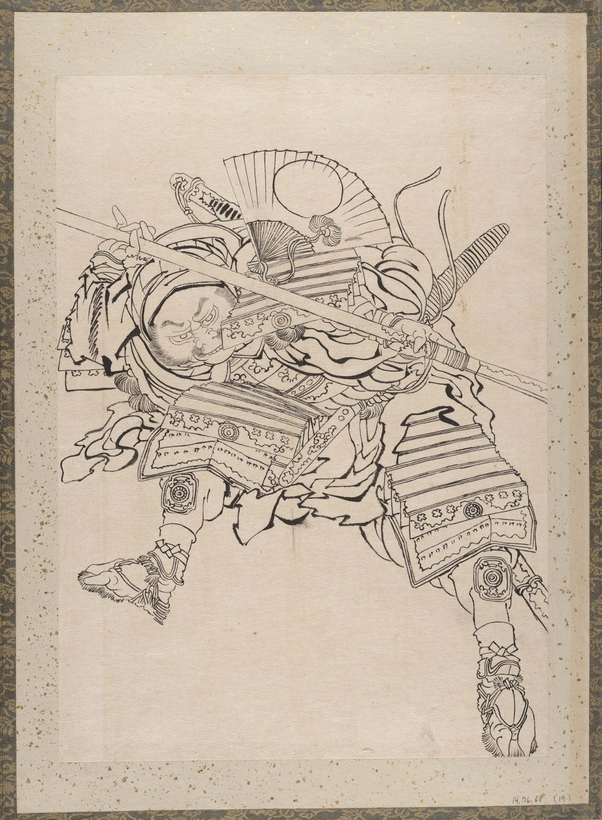 Album of Sketches by Katsushika Hokusai and His Disciples Pl19 19th century