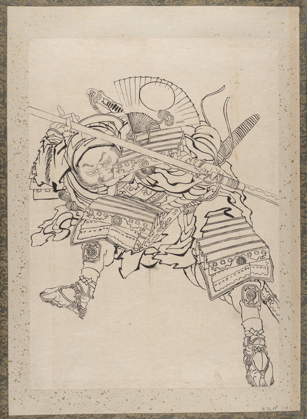 Album of Sketches by Katsushika Hokusai and His Disciples Pl19 19th century