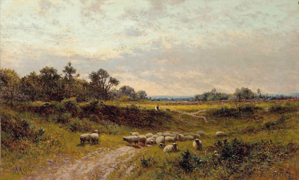 On Wilmington Common Kent 1895