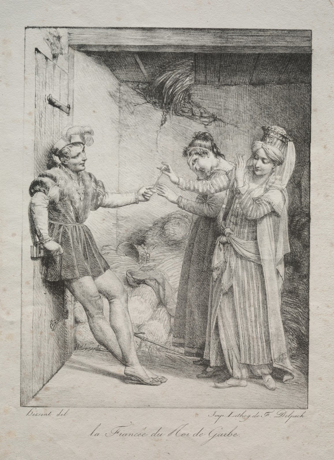 The Fiancée of the King of Garbe 1800