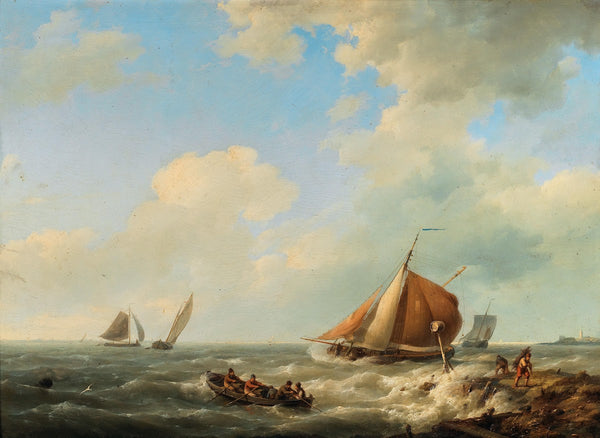 Fishermen on the Shore