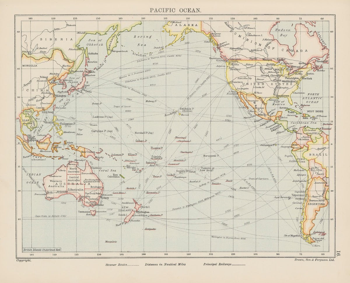 Pacific Ocean 1939