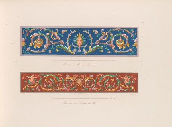 Ornamente aller klassischen Kunst Epochen nach den Originalien in ihren eigenthu