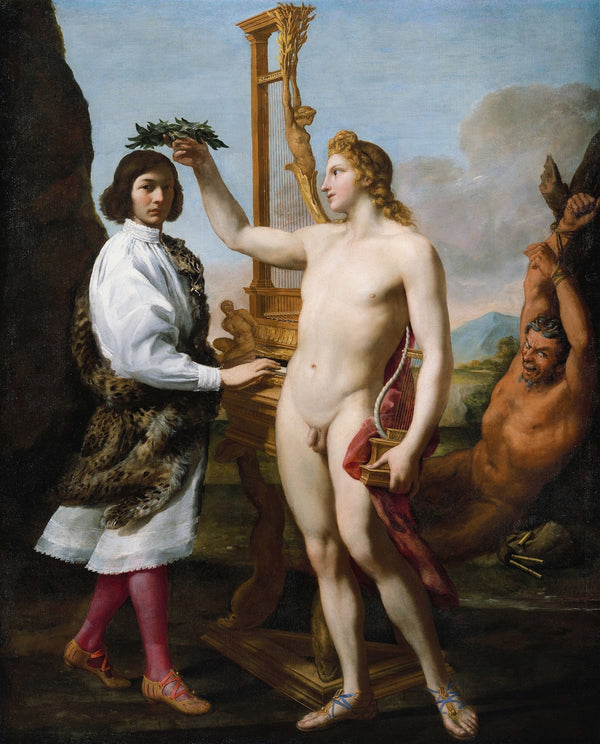 Marcantonio Pasqualini Crowned By Apollo 1641
