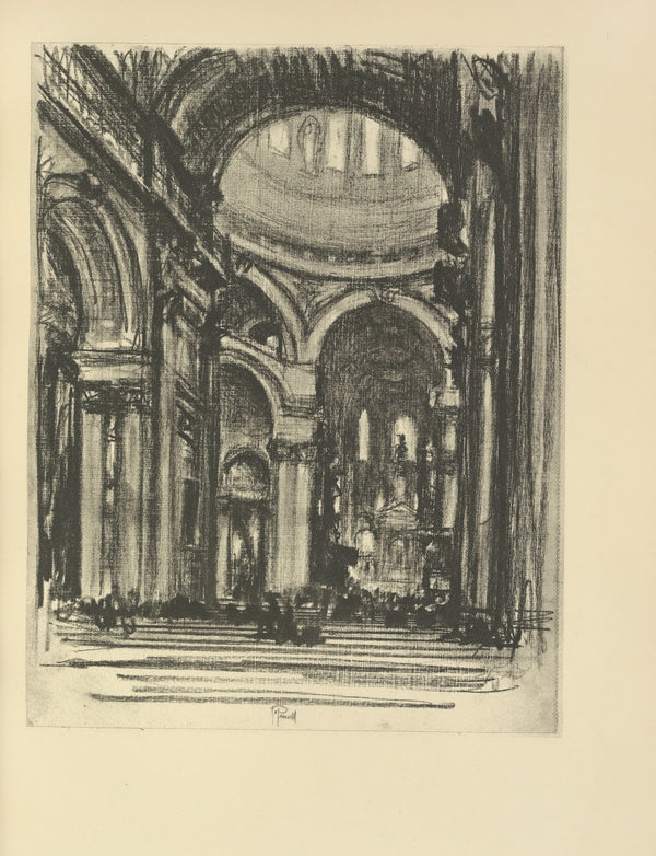 St Pauls The Nave 1928