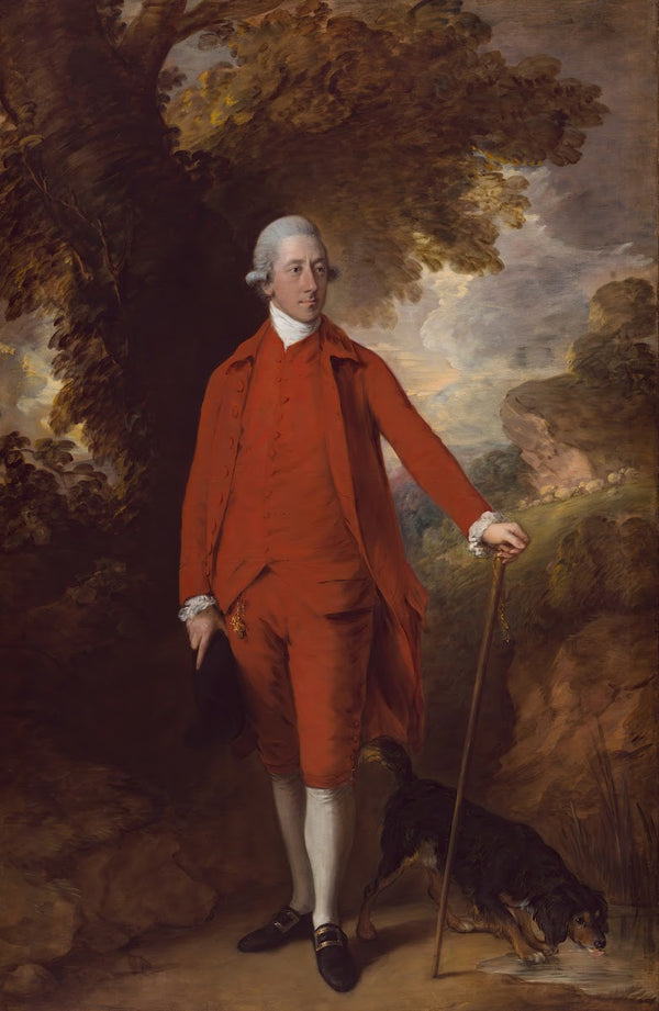The Honorable Richard Savage Nassau De Zuylestein MP ca between 1778 and 1780
