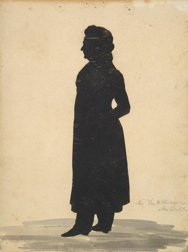 Silhouette of Major Thomas WheelerWilliams late 18thmid 19thcentury