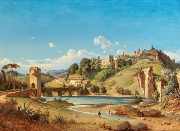 View of the town of Narni 1866