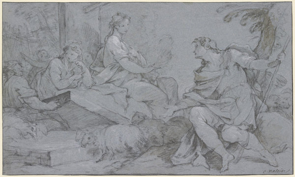 Jacob and Rachel at the Well 1732