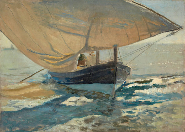 Barcas En La Playa FishingBoats On The BeachValencia