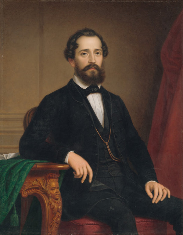 Portrait of A Príhradný 1869
