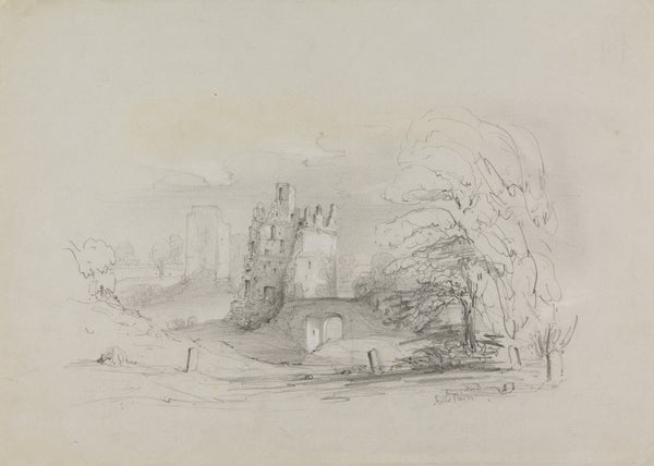 Kells Priory between 1848 and 1850
