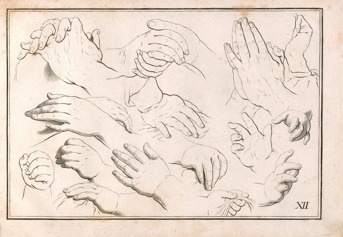 Zeichenbuch fur Kunstler und Liebhaber der freyen Handzeichnung Pl13 1781