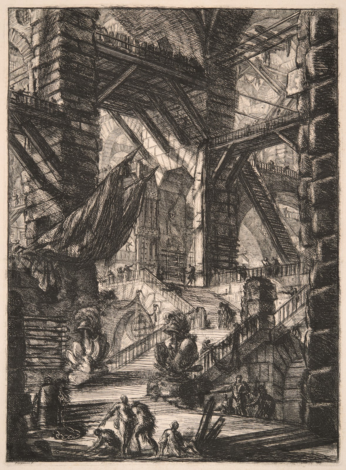 The Staircase with Trophies 1761