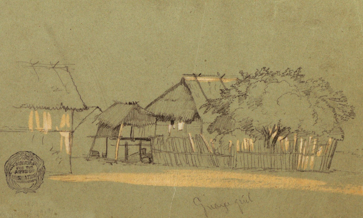 Street with Houses Guayaquil Ecuador 1857
