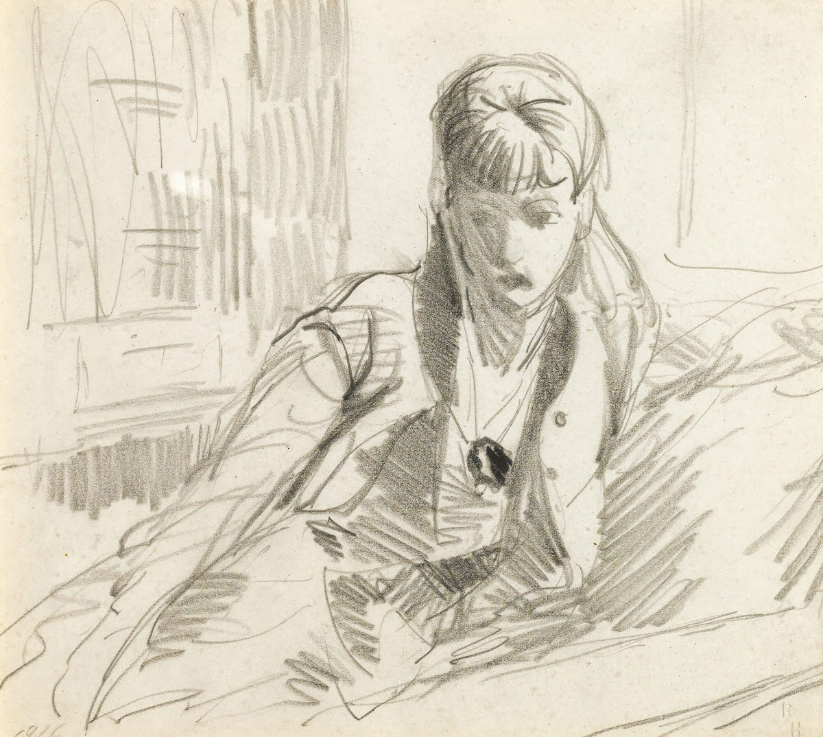 Young girl 1916