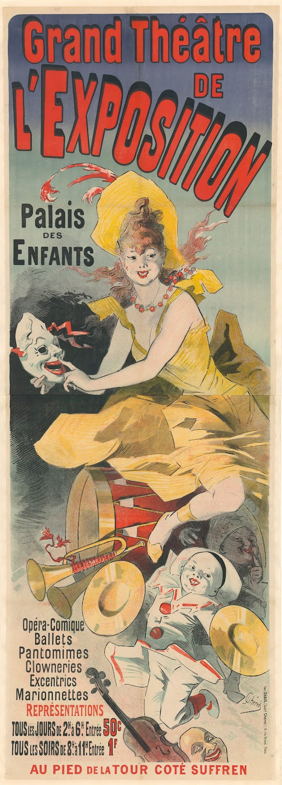 Grand Théâtre de lExposition Palais des enfants Opéra comique ballets pantomines