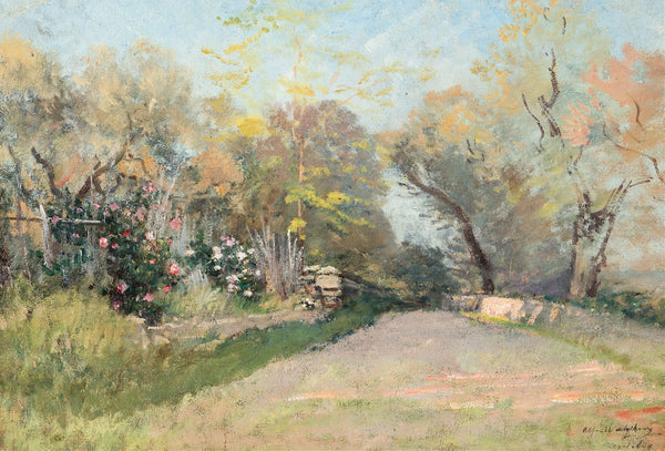 Landscape near Antibes Study
