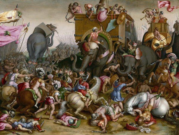 The Battle of Zama after 1567
