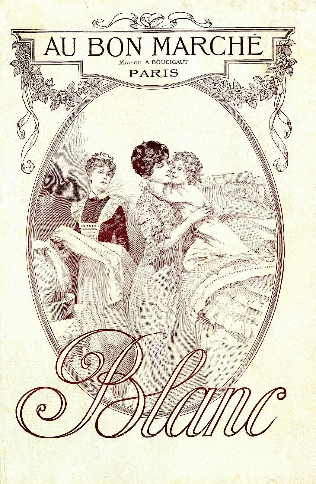 Au Bon Marché  Blanc