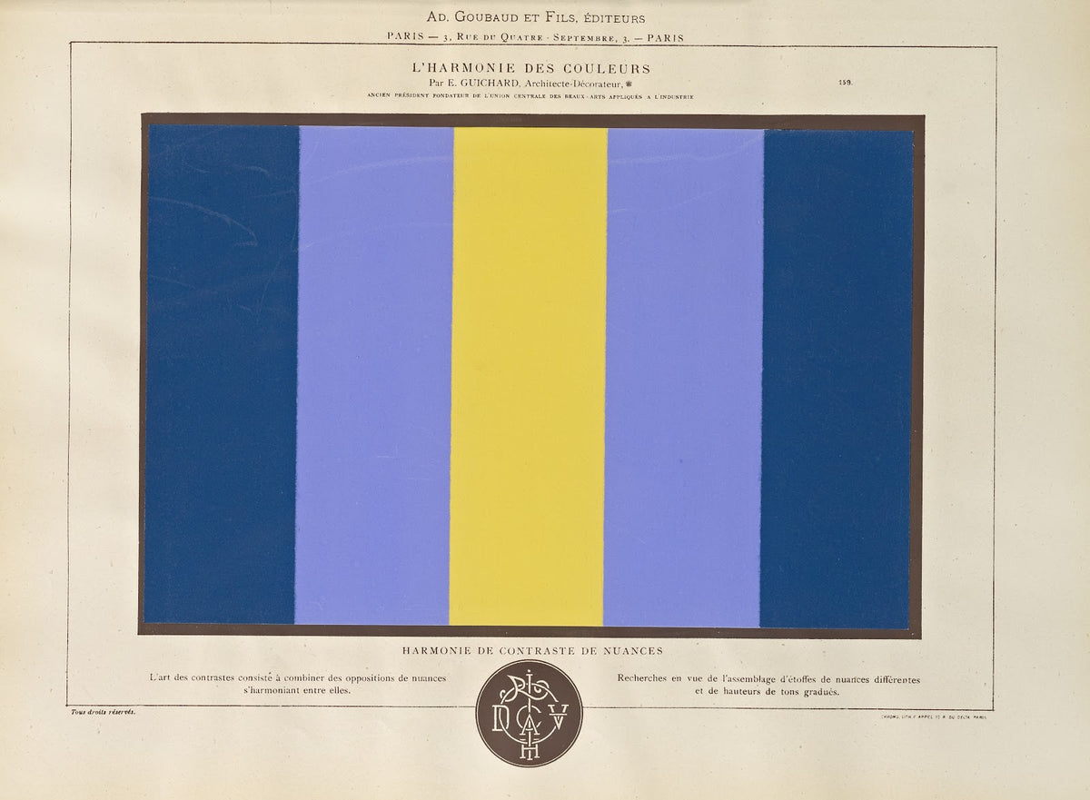 Lharmonie des couleurs  Pl107 1880