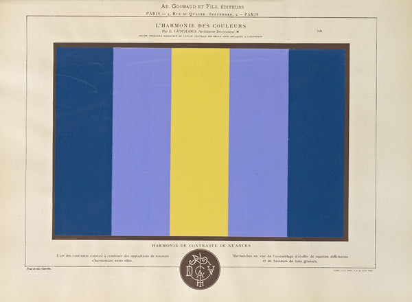 Lharmonie des couleurs  Pl107 1880
