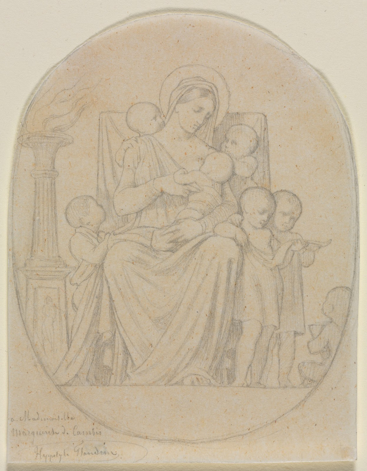 Saint Félicité and Her Seven Sons second third 19th century