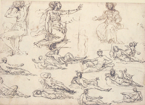 KneelingSeated Kneeling and Reclining Figures 150147