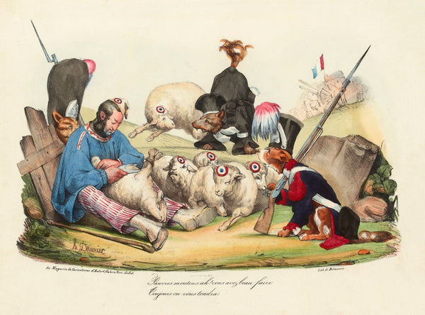 Pauvres moutons ah 1830