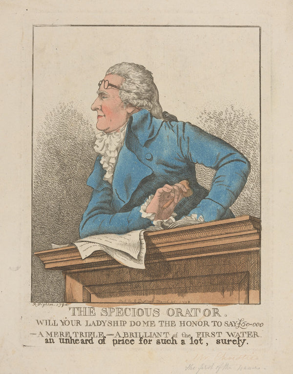 The specious orator 1794