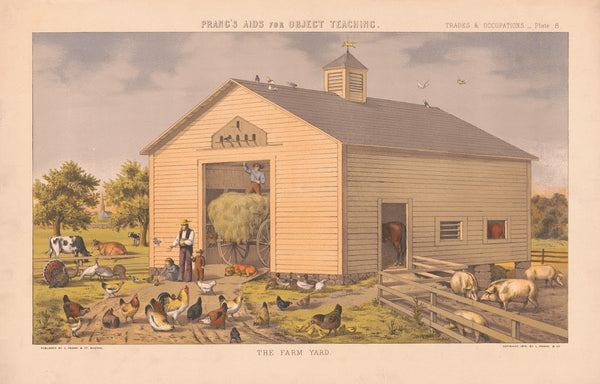 The farm yard 1874