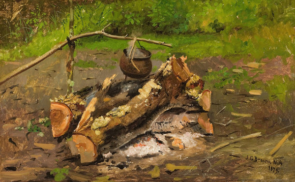 Camp in Vermont 1879