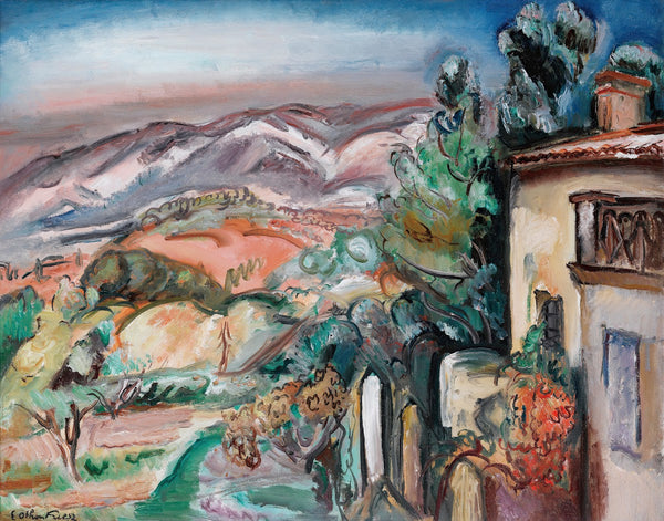Paysage Toulon 1924