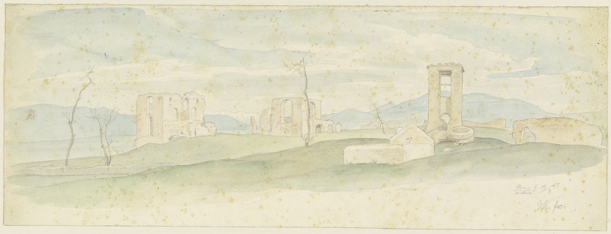 Part of the Campagna Romana 1847