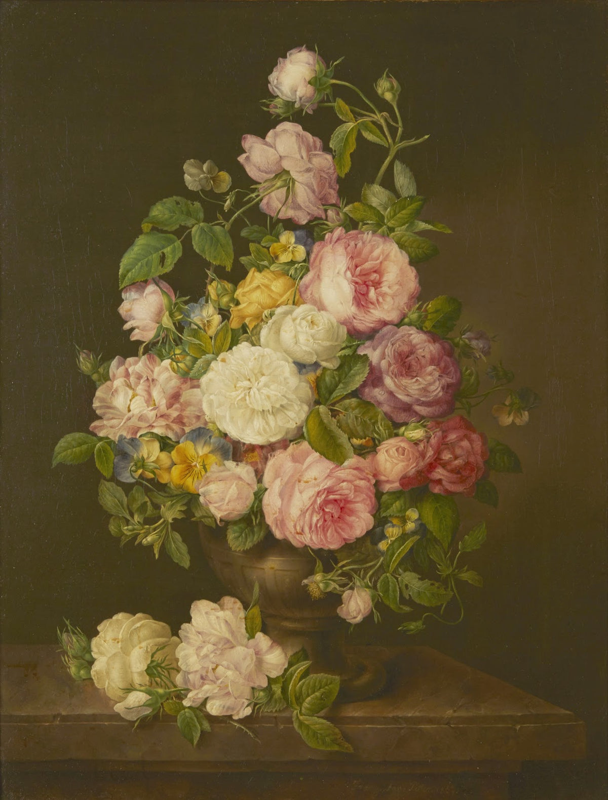 A still life with flowers 1857