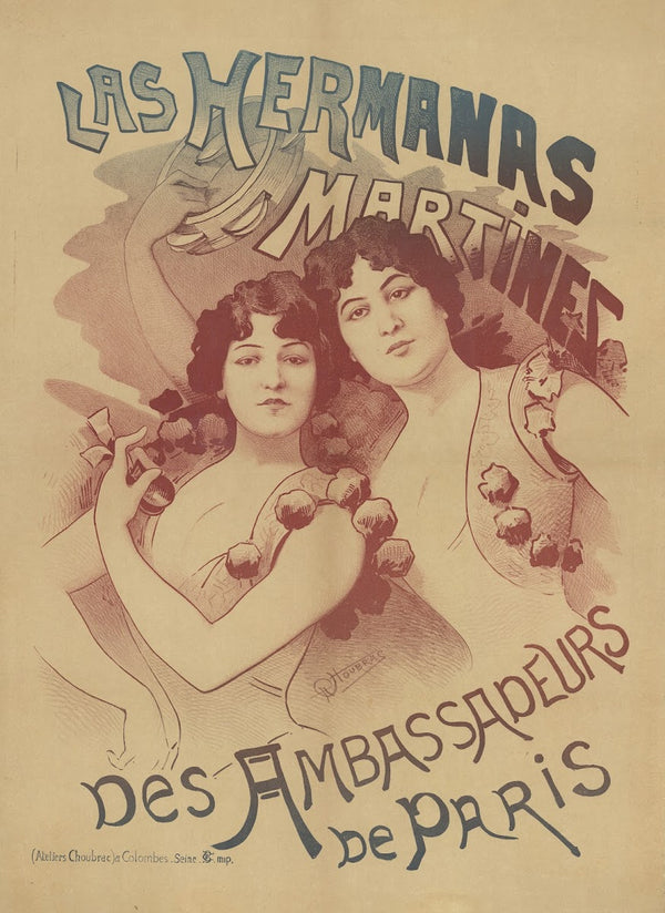 Las Hermanas Martinez des Ambassadeurs de Paris 1890