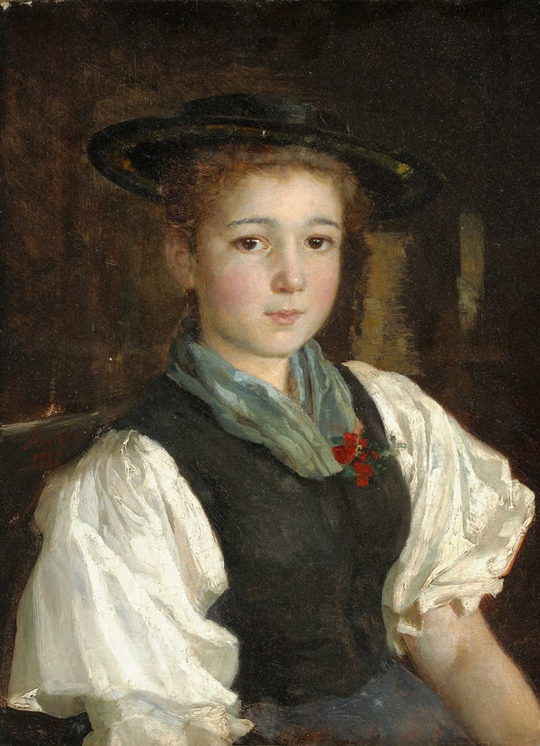 Bauernmädchen Farm Girl 1886